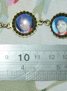 现货 MICHAEL JACKSON pop art bracelet 時光寶石 手链