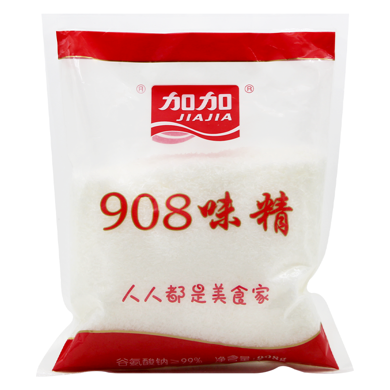 加加一佰鲜味精908g*10谷氨酸钠≥99% 炒菜煲汤提鲜厨房烹饪调料 - 图3