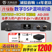 Winner Sky Comfort AD-208 Reverberator Professional Home K Song Karaoke Machine Front Stage Effectors Mike KTV