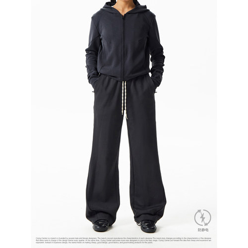 CryingCenter 健身运动花生长裤卫裤防静电 女款 哭喊中心 - 图0