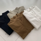 Осенний лонгслив, осенняя рубашка