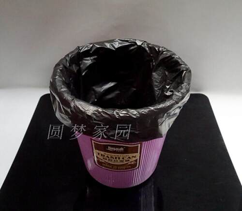 家用工用酒店 加厚塑料袋平口垃圾袋 50只装 环保型大号45X50包邮 - 图3