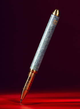 朱炳仁铜创意书房商务办公金箍如意笔高档签字笔铜笔教师节礼品