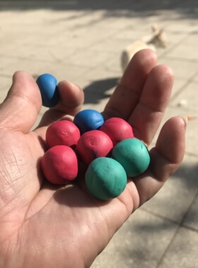 软泥 练习球 雕塑泥 模型泥 50颗一包