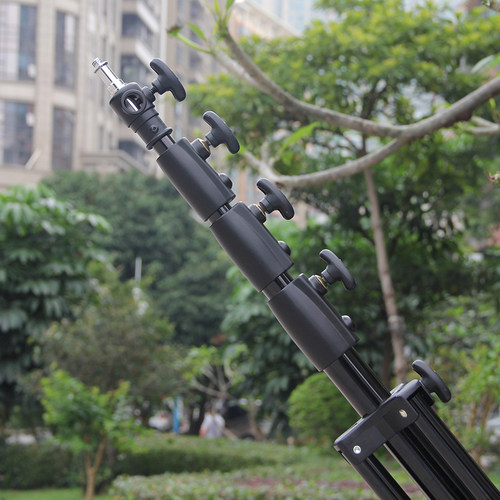 aopfoto PDL 10-F1003影视气压灯架3.8米摄影灯架闪光灯支架优惠 - 图0
