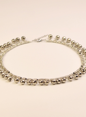 舞蹈表演道具铃铛项链