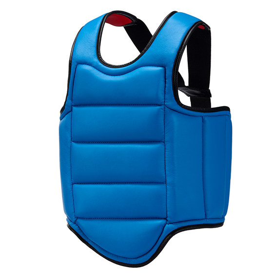 Karate Sanda chest protector thickened adult Muay Thai training protective gear body fighting armor children's Taekwondo chest protector