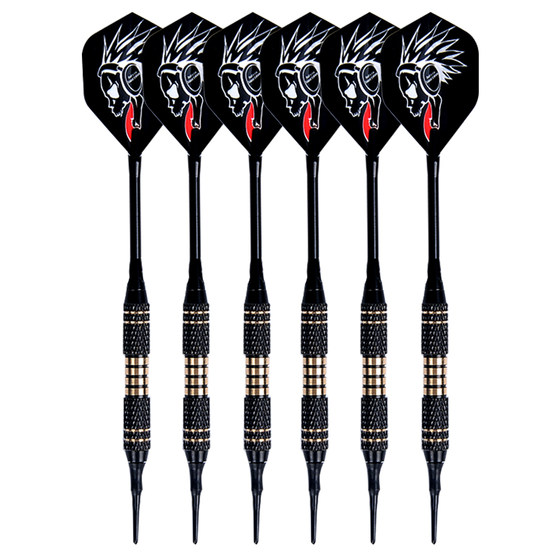 2BA soft electronic dart needle 18g value set of 24 red and blue competition grade children's safety darts