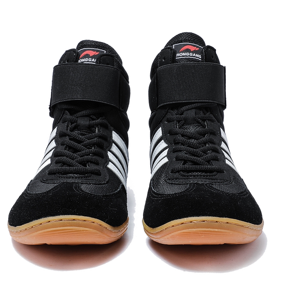 Wrestling wear-resistant breathable non-slip shock-absorbing boxing training shoes