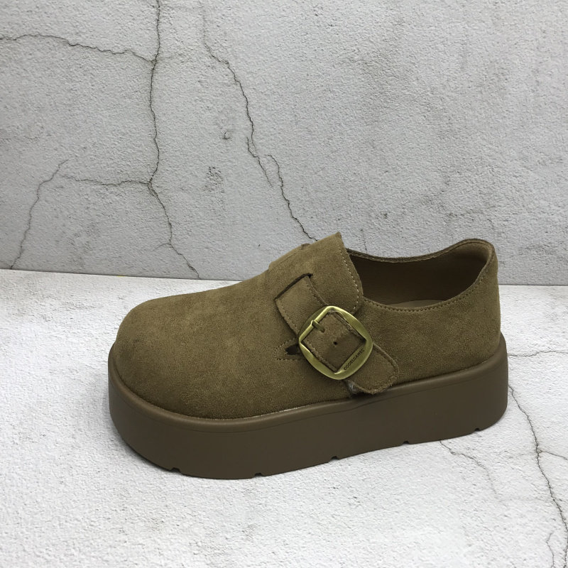 品牌撤柜2026春季新款断码处理时尚女鞋深口圆头休闲搭扣厚底单鞋,淘宝优惠券,粉丝福利购,淘宝优惠卷