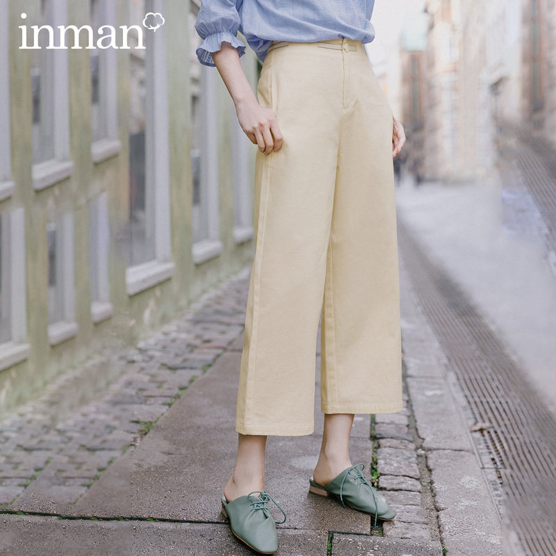  茵曼翰飞休闲裤