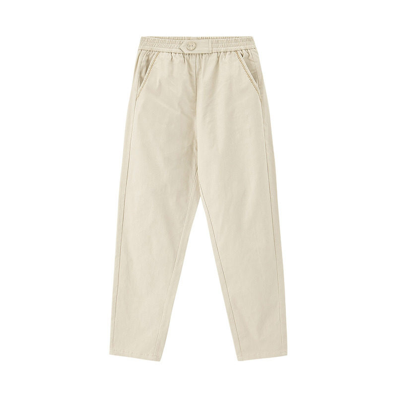 茵曼旗舰店2020新款秋季直筒哈伦裤 茵曼翰飞休闲裤