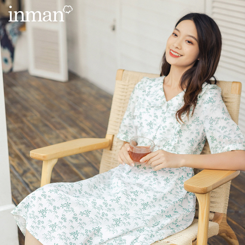  茵曼翰飞连衣裙