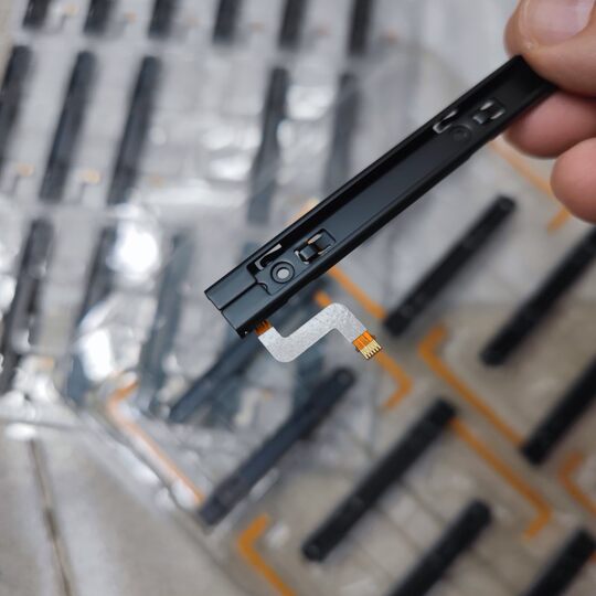 NS OELD host original repair accessories host slide rail metal slide SWITCH OLED left and right slide rails