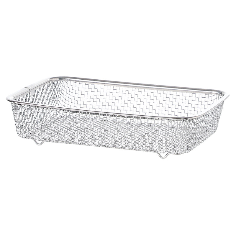 霜山304不锈钢洗菜沥水篮单槽深型果蔬清洗盆大号方形碗碟沥水架,淘宝优惠券,粉丝福利购,淘宝优惠卷