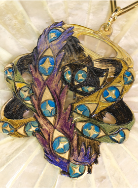 ooohhooo手作天使吊坠