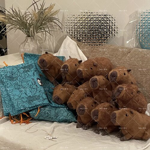 国内现货英国代购Jellycat卡皮巴拉水豚塔利龟capybara 豚门永存 - 图0