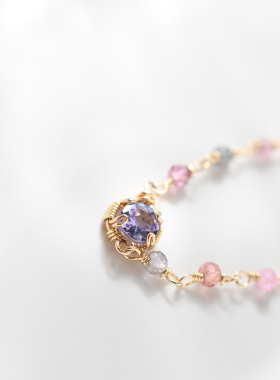 三合一草女坦桑石手链