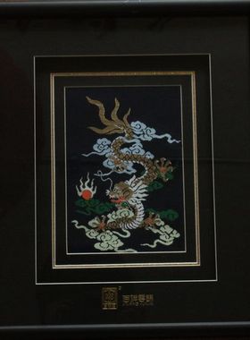 如意南京黑色框画现货