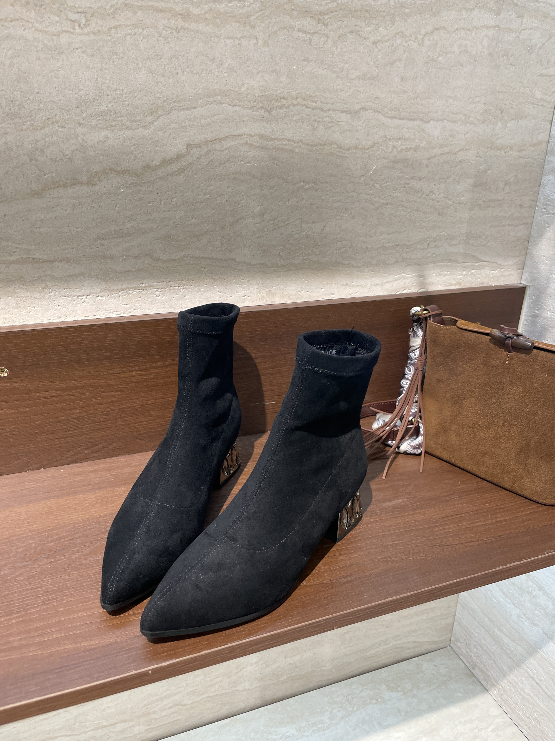 2025新款弹力靴增高时尚简约百搭女靴瘦瘦靴1918-91.B24-3.C2,淘宝优惠券,粉丝福利购,淘宝优惠卷