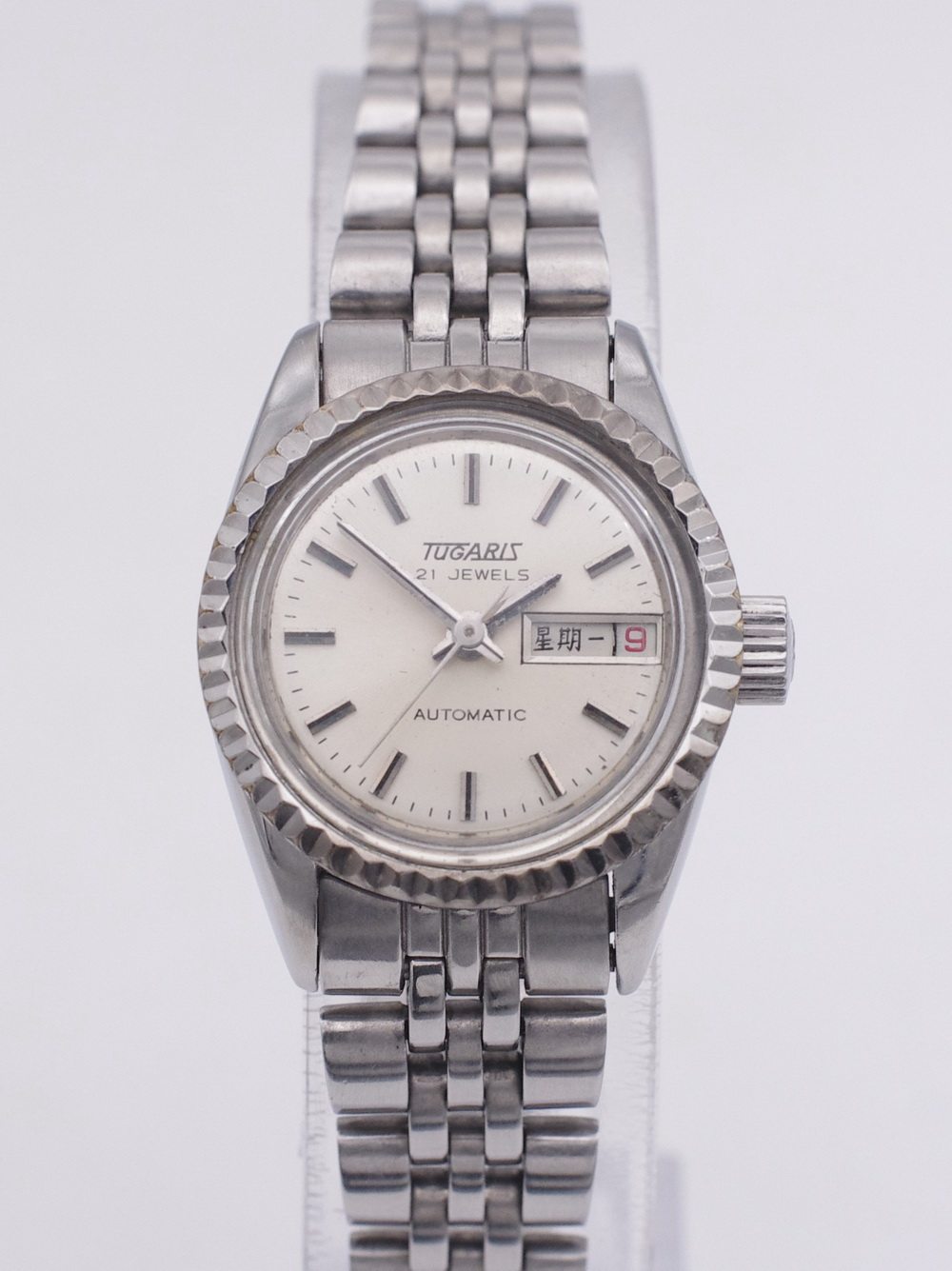 二手瑞士原装正品TUGARIS得其利银针全自动机械女古董老手表2678 - 图3