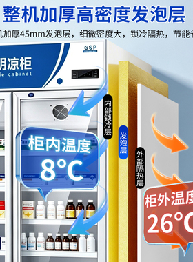 志高GSP阴凉柜冷藏展示柜
