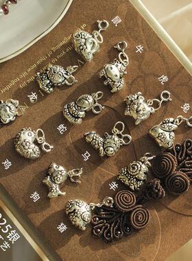 天然石榴石手链女纯银不掉色生肖