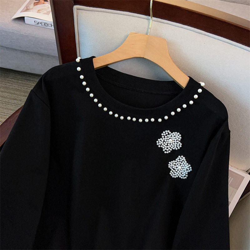 特大码重工钉珠卫衣女秋季300斤胖妹妹200设计感休闲显瘦上衣350,淘宝优惠券,粉丝福利购,淘宝优惠卷