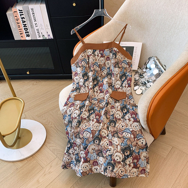 300斤特大码胖mm复古学院风吊带连衣裙女秋季200短款外套两件套装,淘宝优惠券,粉丝福利购,淘宝优惠卷