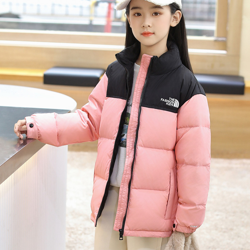 新款羽绒服儿童男童女童中大童宝宝加厚保暖白鸭绒外套 - 图2