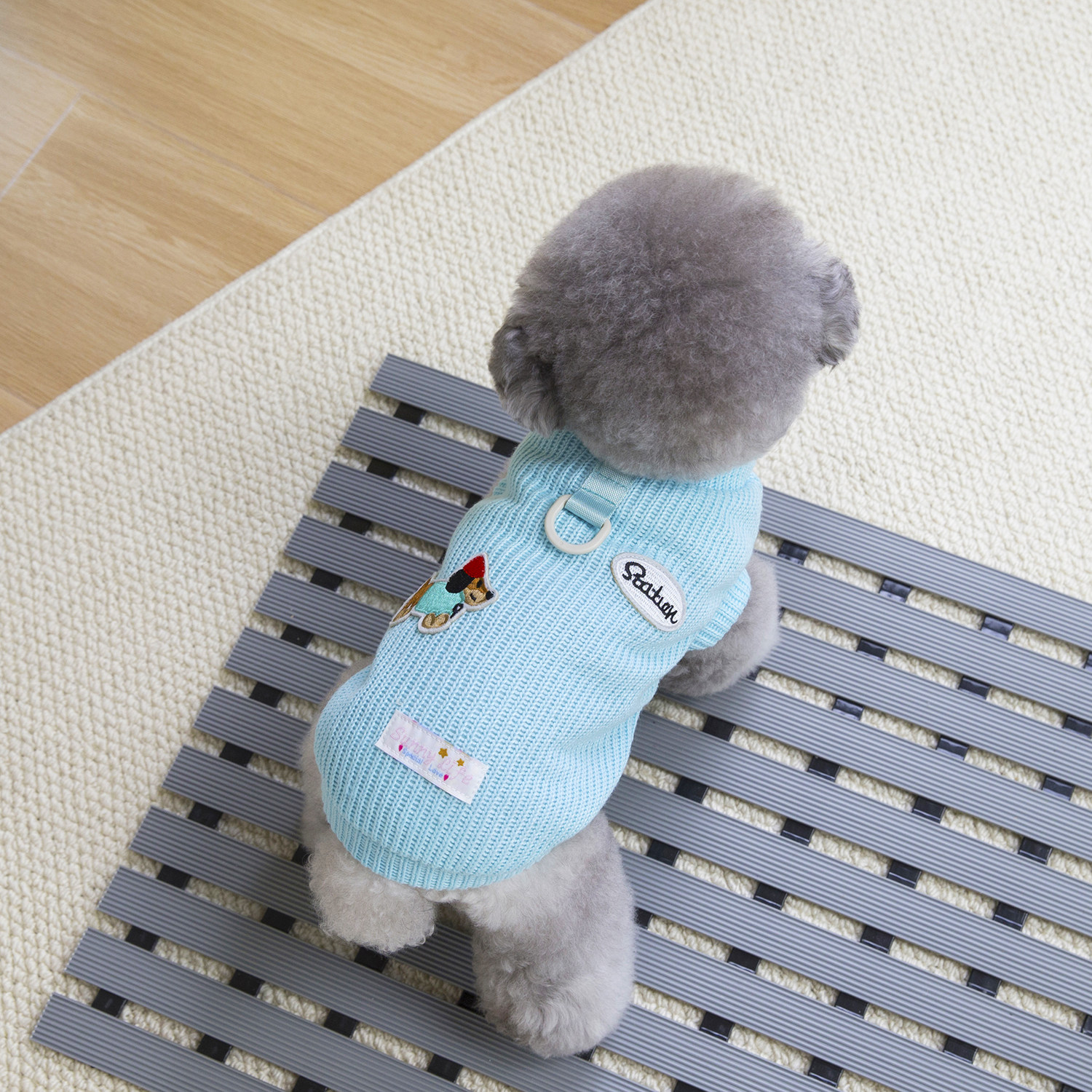 狗狗衣服秋冬款宠物猫咪泰迪比熊博美服饰毛衣加绒保暖带牵引扣幼,淘宝优惠券,粉丝福利购,淘宝优惠卷