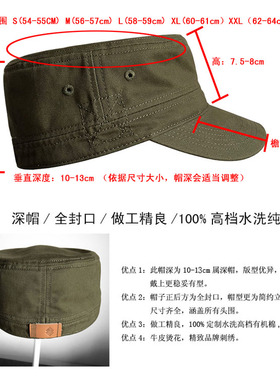 纯色潮女大小头全封闭高品质帽子