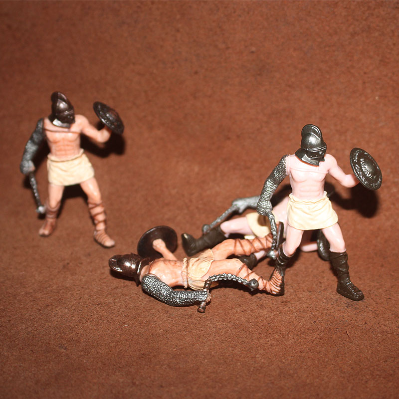 safari 仿真人偶模型玩具 人物摆件 古罗马角斗士 - 图2