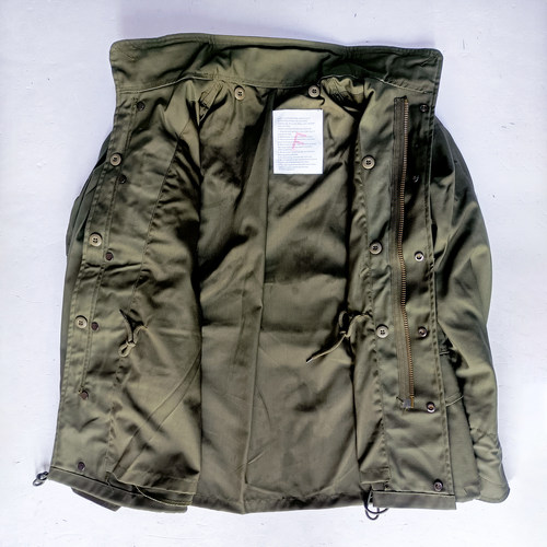 高端美式军迷m65风衣夹克外套军版防水正品棉袄棉服原版大衣男士 - 图3
