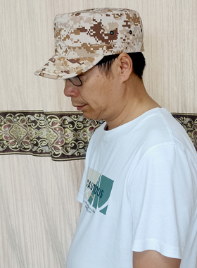 军迷定制大头围迷彩战术鸭舌帽子