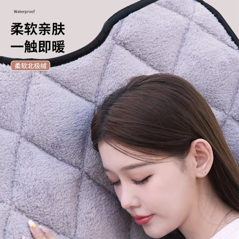 电动车挡风被冬季加绒加厚电瓶摩托车防水防风罩四季通用冬款骑行