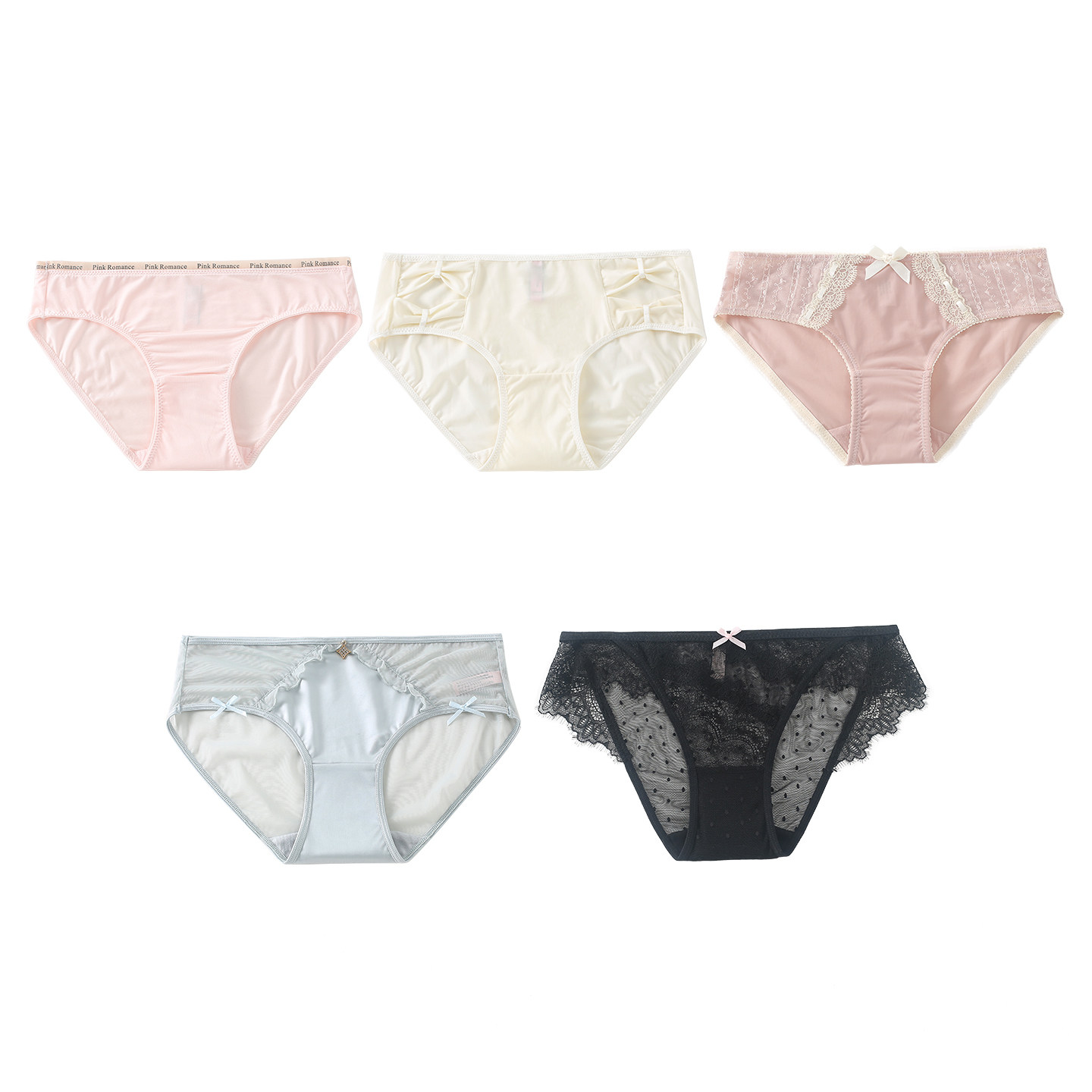 5条99元 2026新款超薄冰丝蕾丝系列女士内裤低腰三角全棉底裆少女,淘宝优惠券,粉丝福利购,淘宝优惠卷