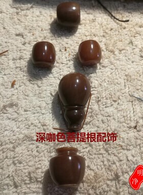 定做手持桃核配饰菩提根