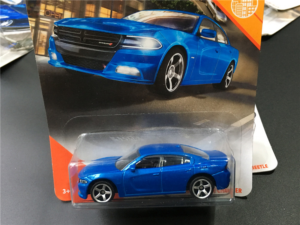 MATCHBOX火柴盒城市英雄小车 道奇战马跑车'18 DODGE CHARGER 20V - 图2