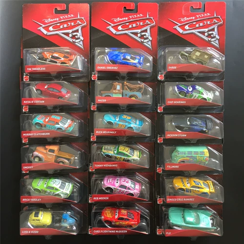 Mattel Cars 3 модель автомобиля из сплава, игрушка для мальчиков, детская унисекс, готовая продукция, Молния Маккуин, умирает