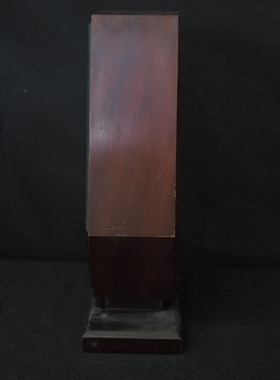 双子商店 孤品中古日本制SEIKO精工实木框音乐座钟装饰摆件