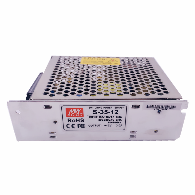 施恩明纬开关电源S-35-24直流输出DC24V1.5A35W5V12V开关电源订制-图1