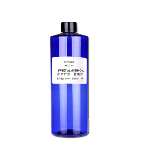 Миндальная детская помада со сладким миндалем, мыло ручной работы для ухода за кожей, увлажняющее базовое масло, 500 мл