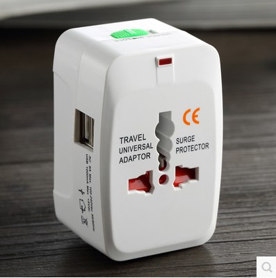 usb旅遊萬能轉換插頭全球通用歐標英標德標美標國標轉換插座