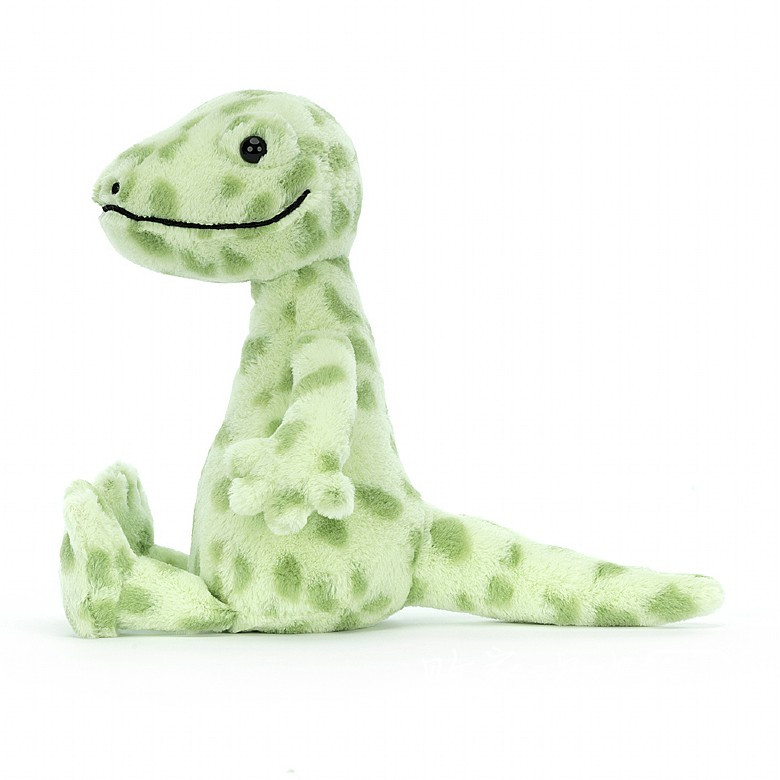 英国代购正品06.23 jellycat Gunner Gecko 甘那壁虎蜥蜴安抚玩偶 - 图0