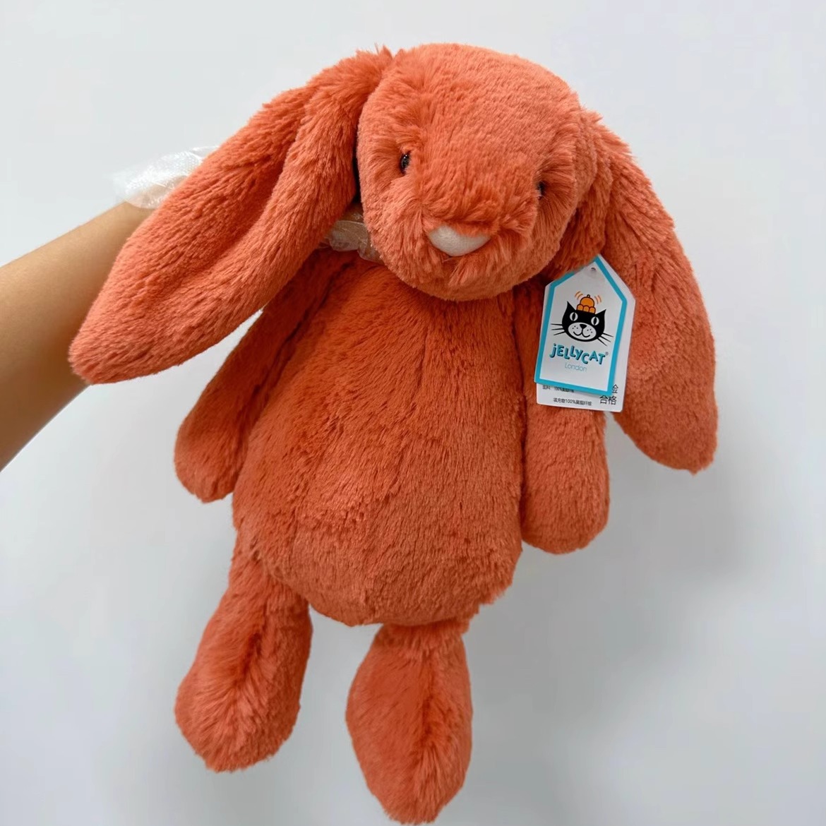 国内现货秒！05.10正品 jellycat  Tangerine Bunny柑橘色邦尼兔 - 图1