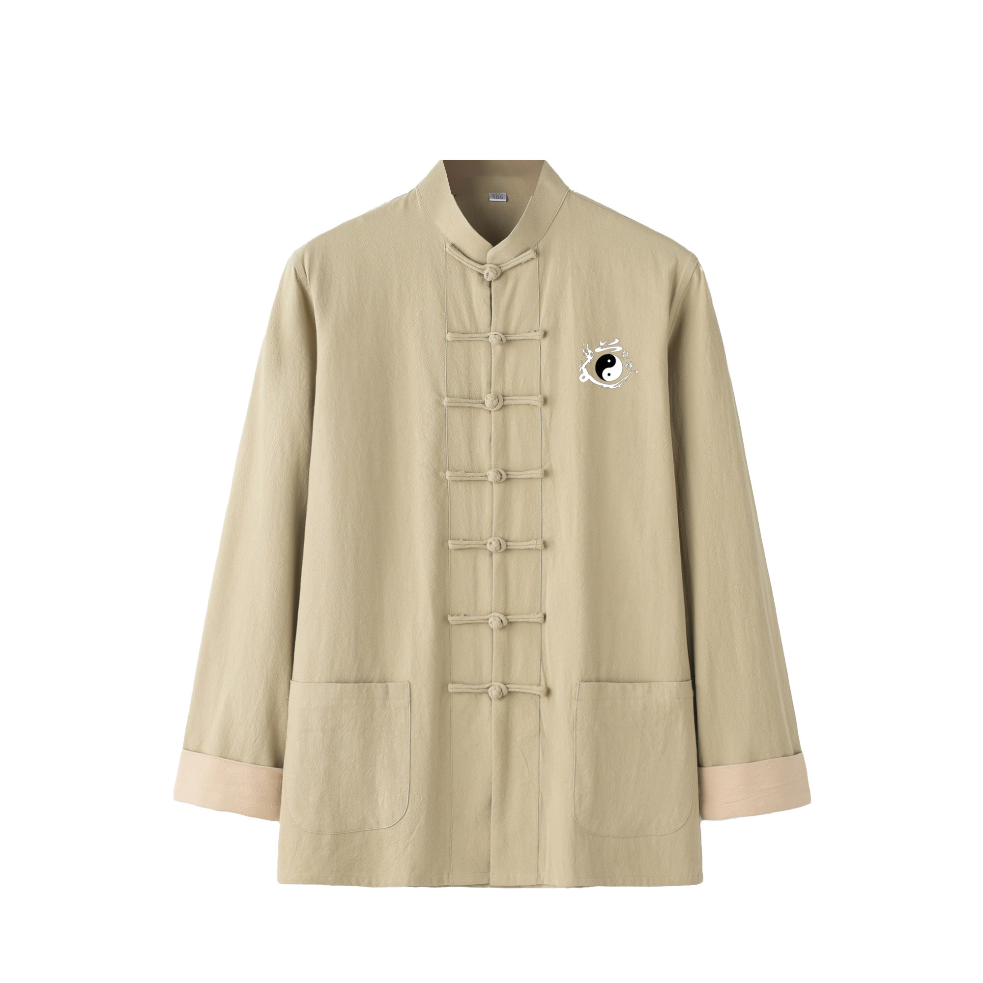 棉麻唐装休闲新中式中山服盘扣舒适中式男装中国风功夫衫太极服,淘宝优惠券,粉丝福利购,淘宝优惠卷