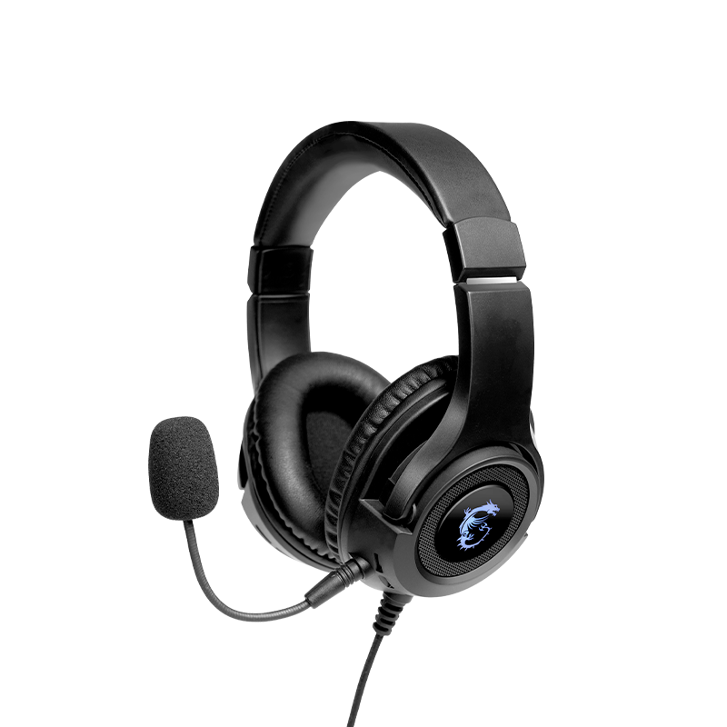 MSI dh40 head-mounted virtual 7.1 computer headset