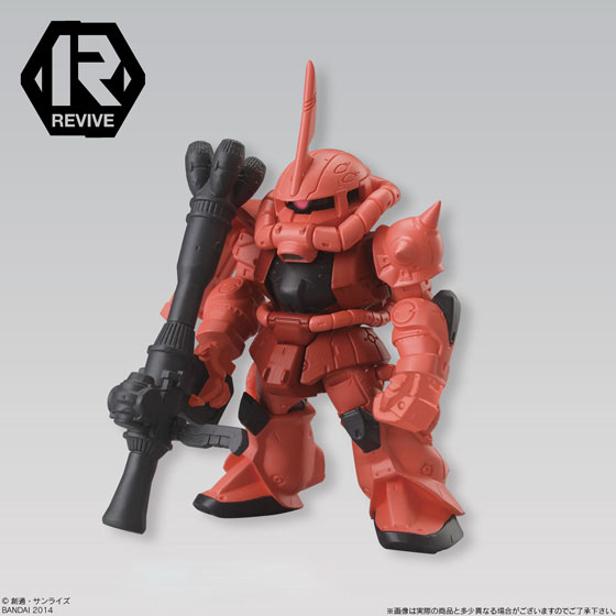 正品万代盒玩FW GUNDAM CONVERGE第16弹红扎古 78高达X_虎窝淘