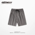 Mùa hè Nhật Bản thương hiệu thời trang retro quần short thẳng nam phong cách Harajuku hip hop hoang dã năm quần thường - Quần Jogger quần đùi nam Quần Jogger